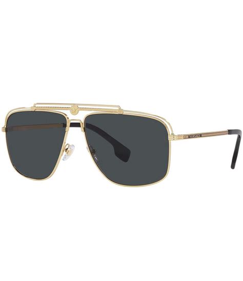 versace ve 2242|Versace Men's Ve2242 61mm Rectangle Sunglasses .